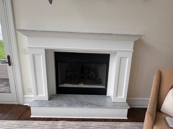 fireplace installation