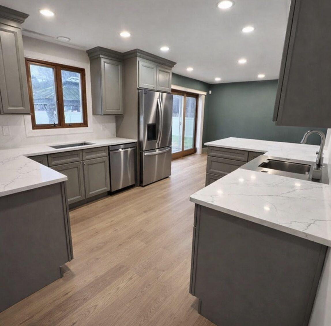 renovated kitchen